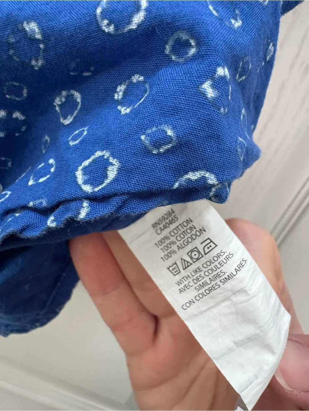 The children’s place dotted button down